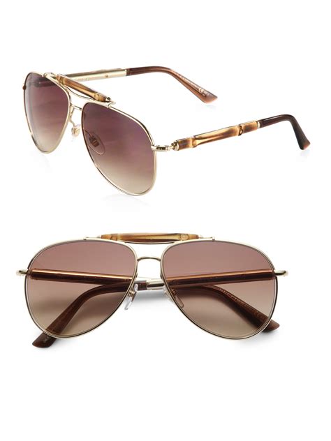 aviator sunglasses gucci